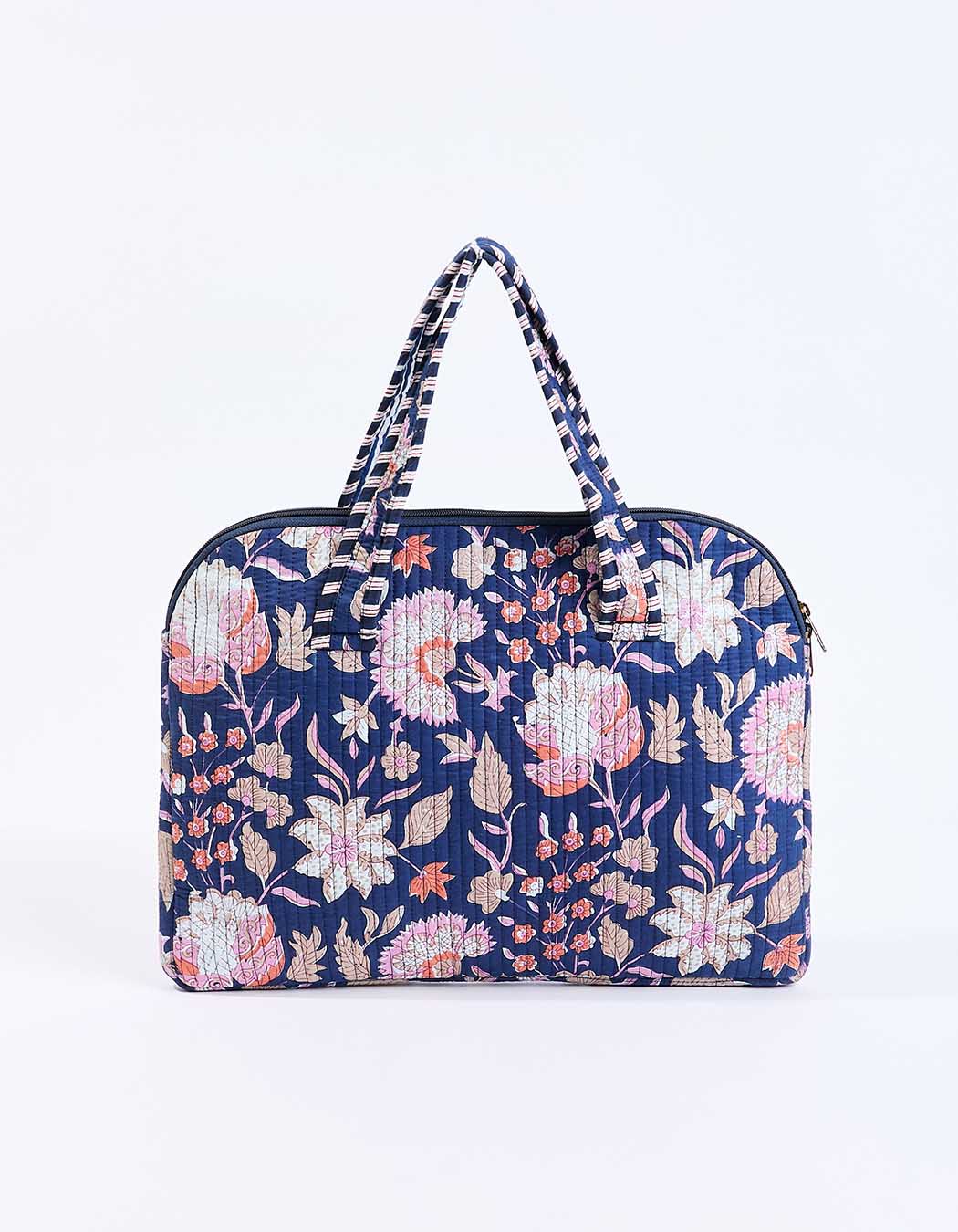 Quilted laptop bag femme La Fiancée