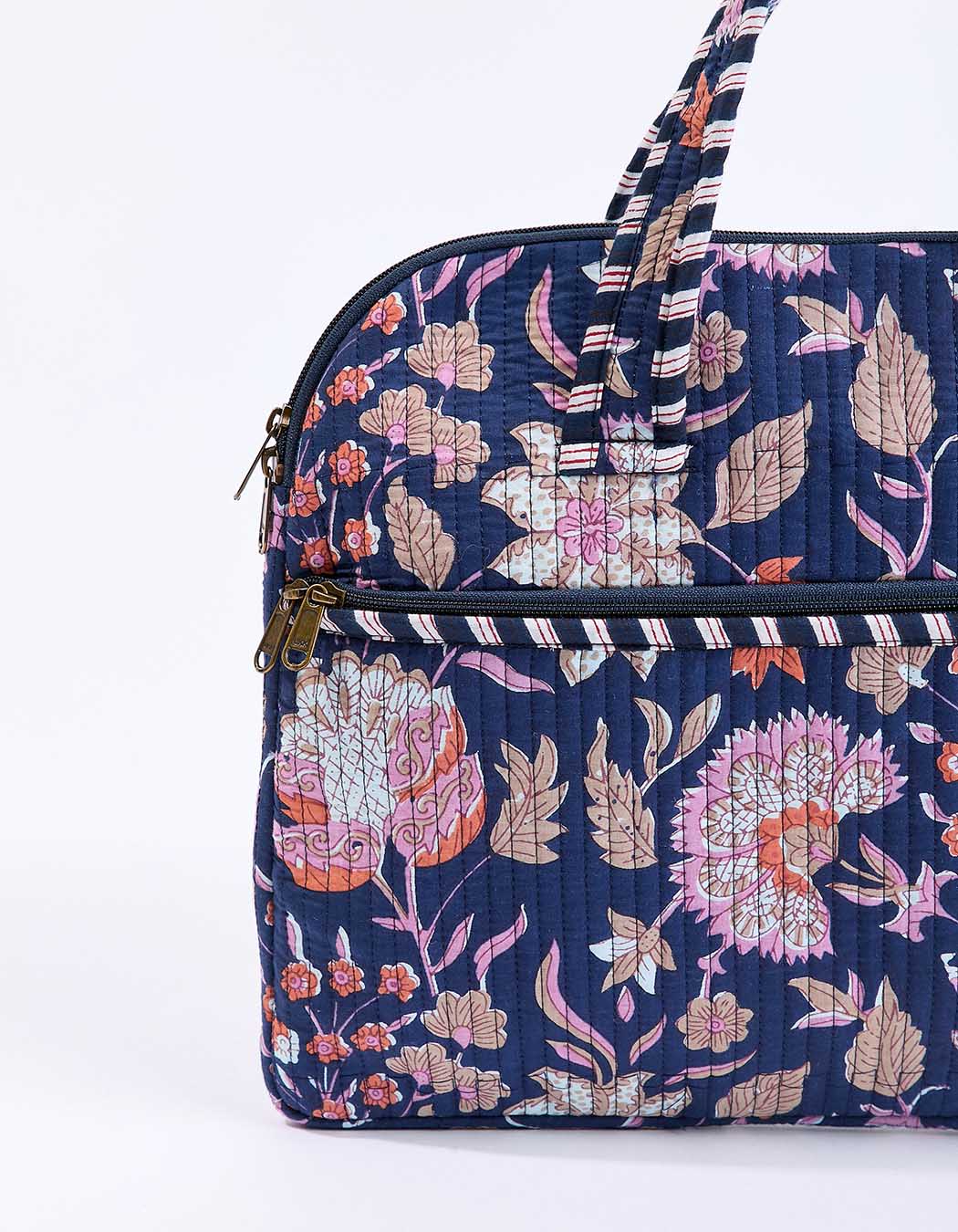 Quilted laptop bag femme La Fiancée