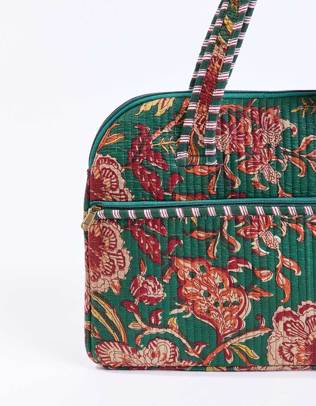 Quilted laptop bag femme La Fiancée