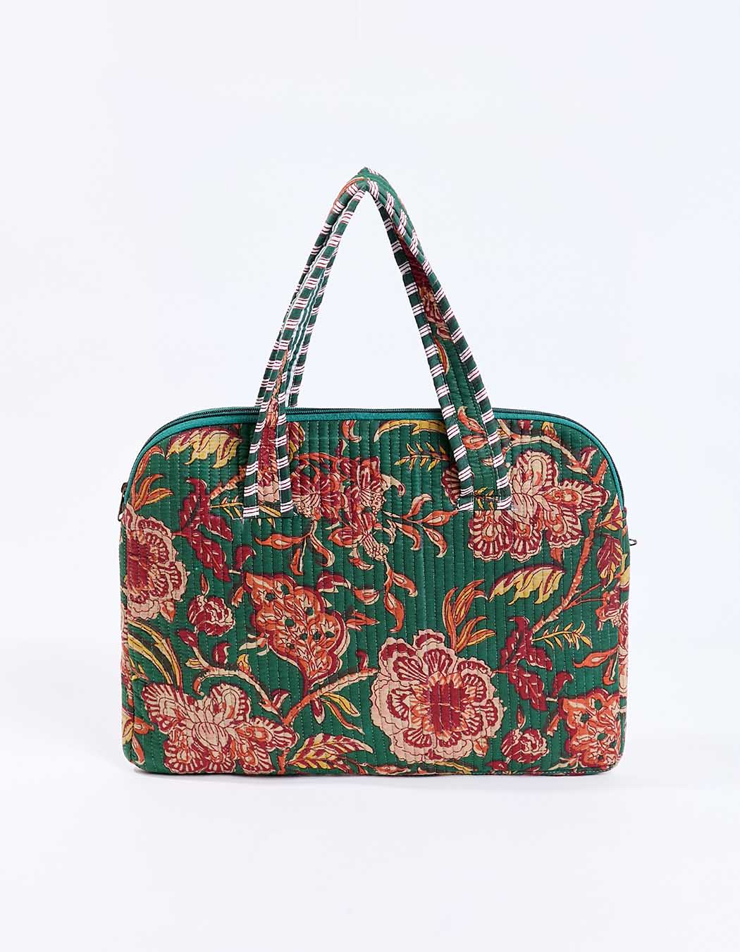 Quilted laptop bag femme La Fiancée
