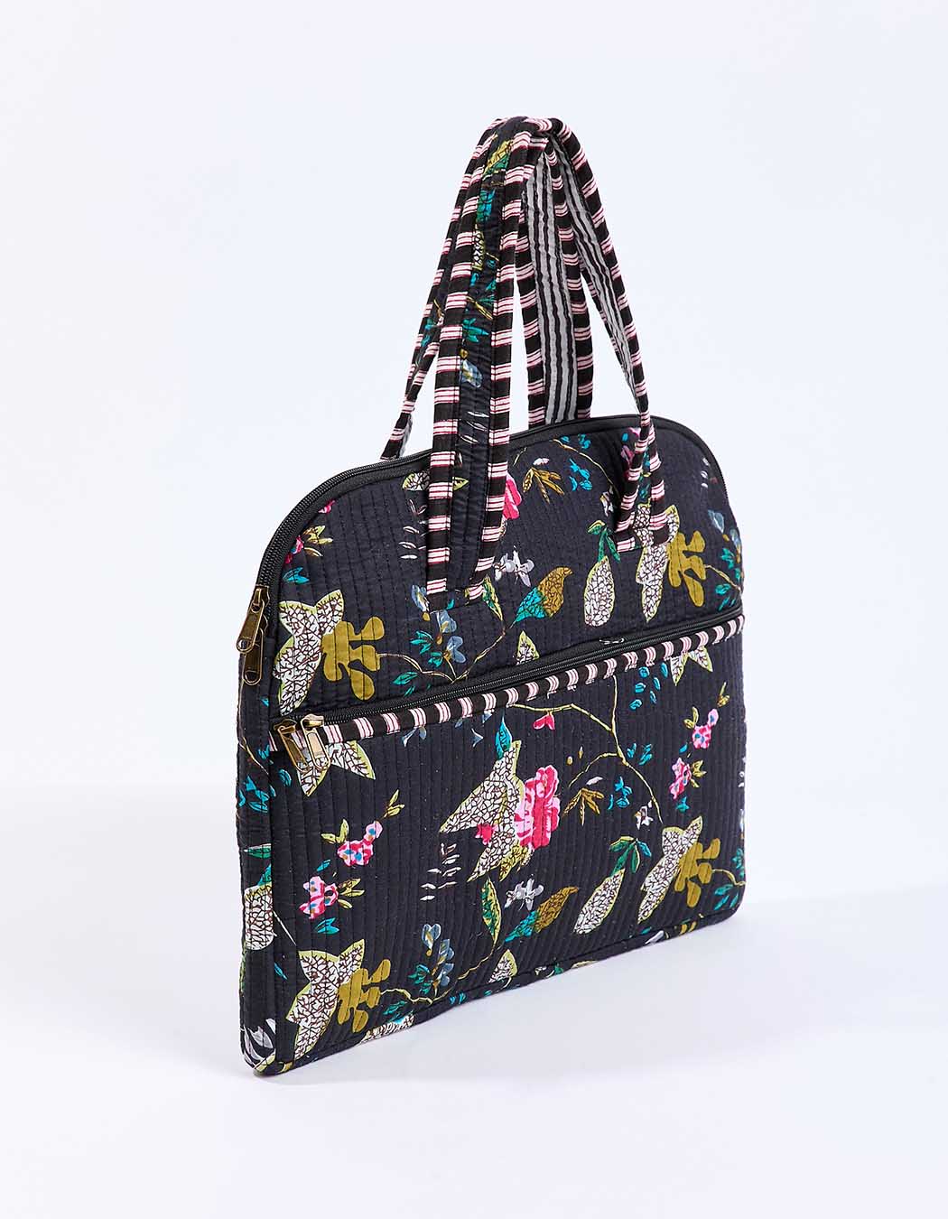 Quilted laptop bag femme La Fiancée