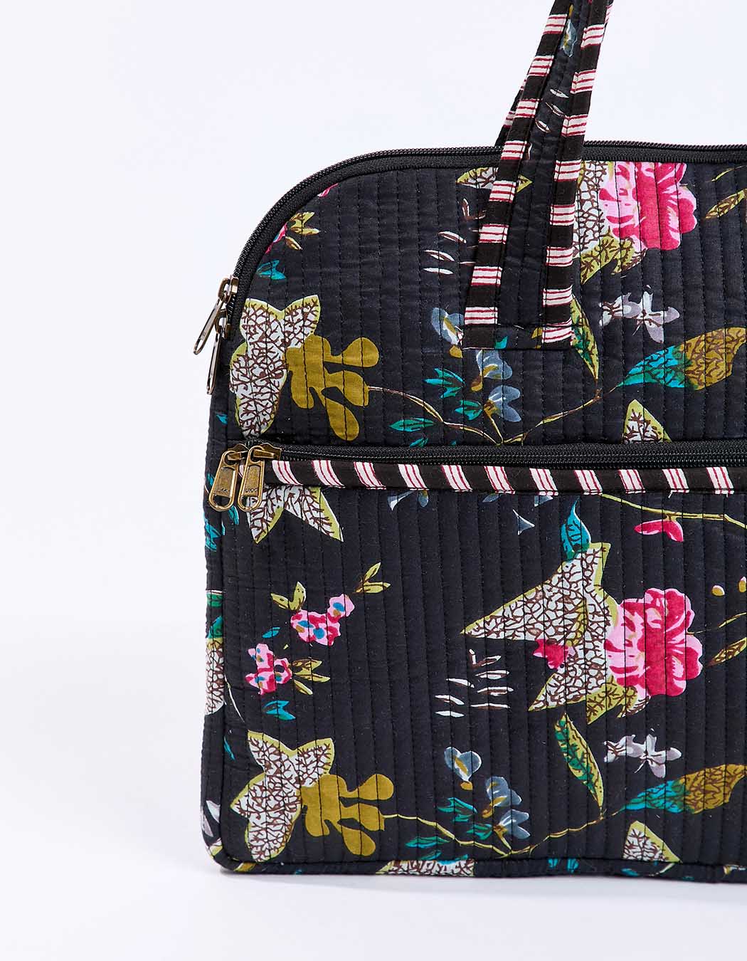 Quilted laptop bag femme La Fiancée