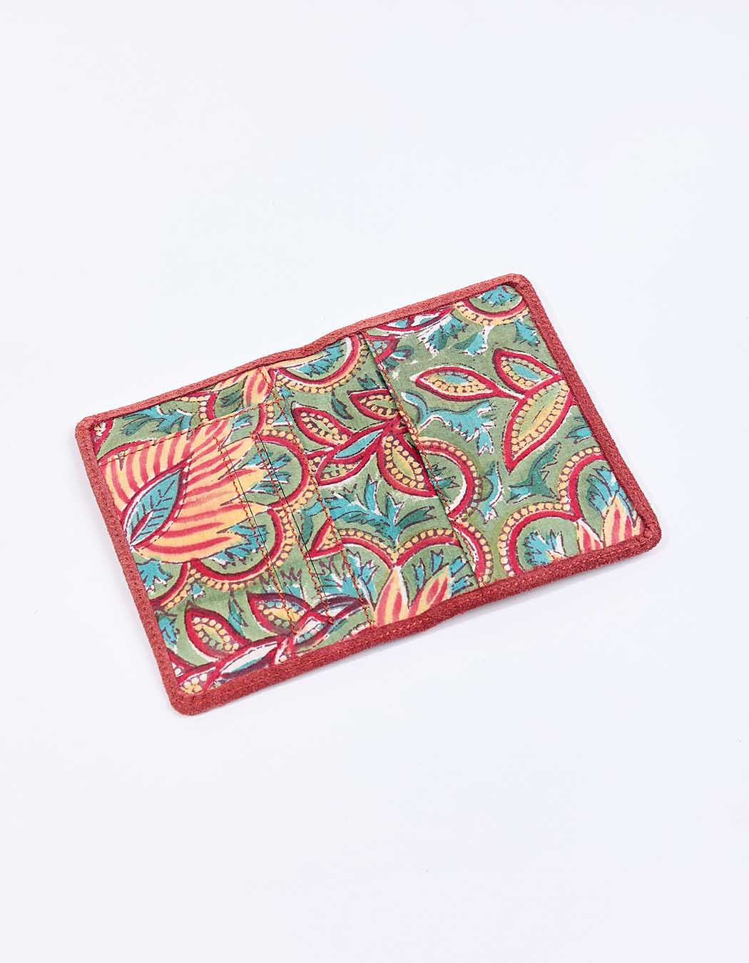 Suede leather passport holder femme La Fiancée