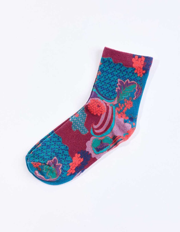 Printed socks femme La Fianc&eacute;e