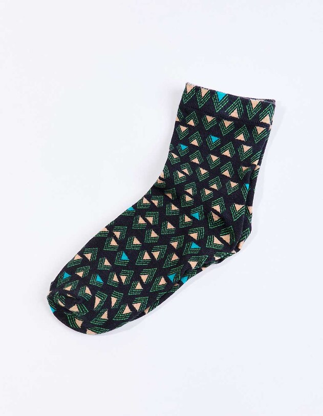 Printed socks femme La Fianc&eacute;e
