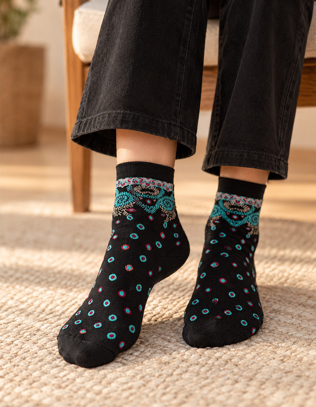 Knit socks femme La Fianc&eacute;e