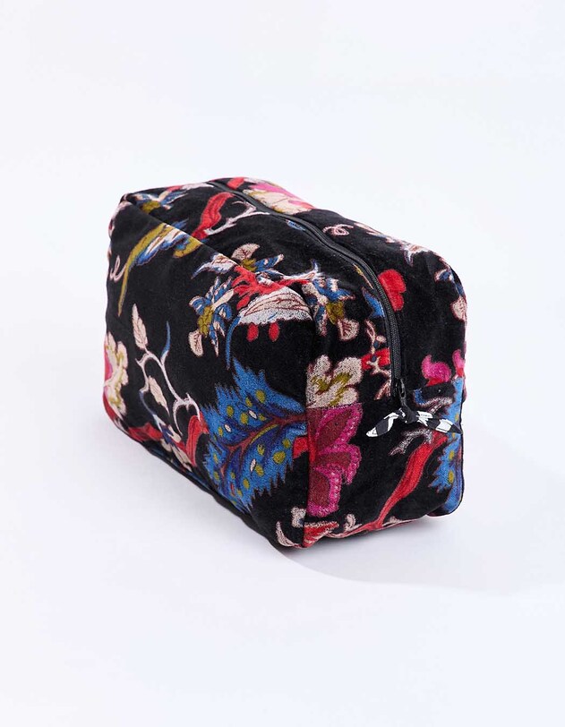 Large velvet pouch femme La Fianc&eacute;e