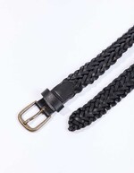 Braided leather belt femme La Fiancée