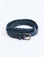 Braided leather belt femme La Fianc&eacute;e