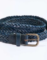 Braided leather belt femme La Fianc&eacute;e