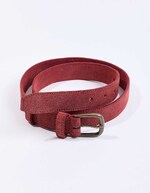 Suede leather belt femme La Fiancée