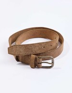 Suede leather belt femme La Fiancée