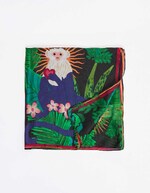 Printed silk neckerchief femme La Fiancée