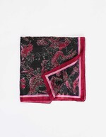 Printed silk neckerchief femme La Fiancée