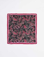 Printed silk neckerchief femme La Fiancée