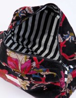 Large velvet pouch femme La Fiancée