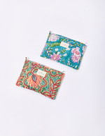 Small quilted cotton pouch femme La Fiancée