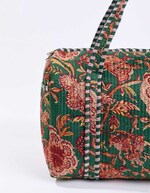 Printed bowling-style weekend bag femme La Fiancée
