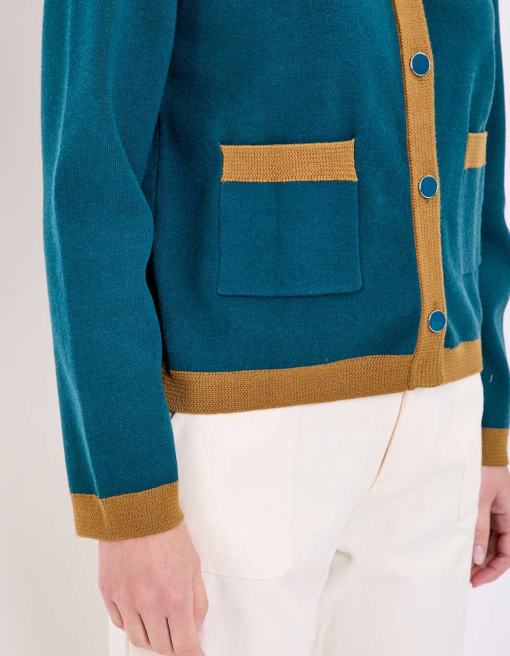 Compact knit cardigan jacket femme Princesse Nomade