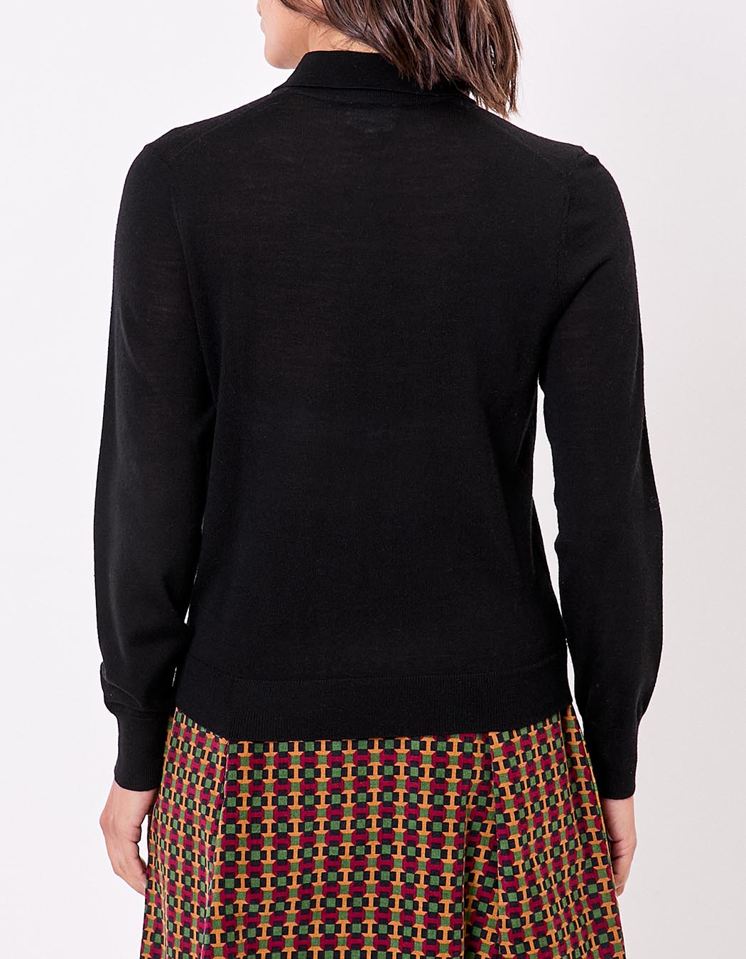 Merino wool polo-neck sweater femme Princesse Nomade