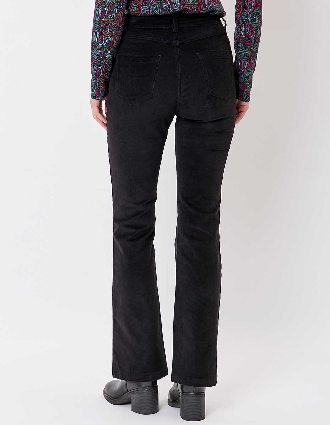Organic corduroy flare trousers femme Princesse Nomade