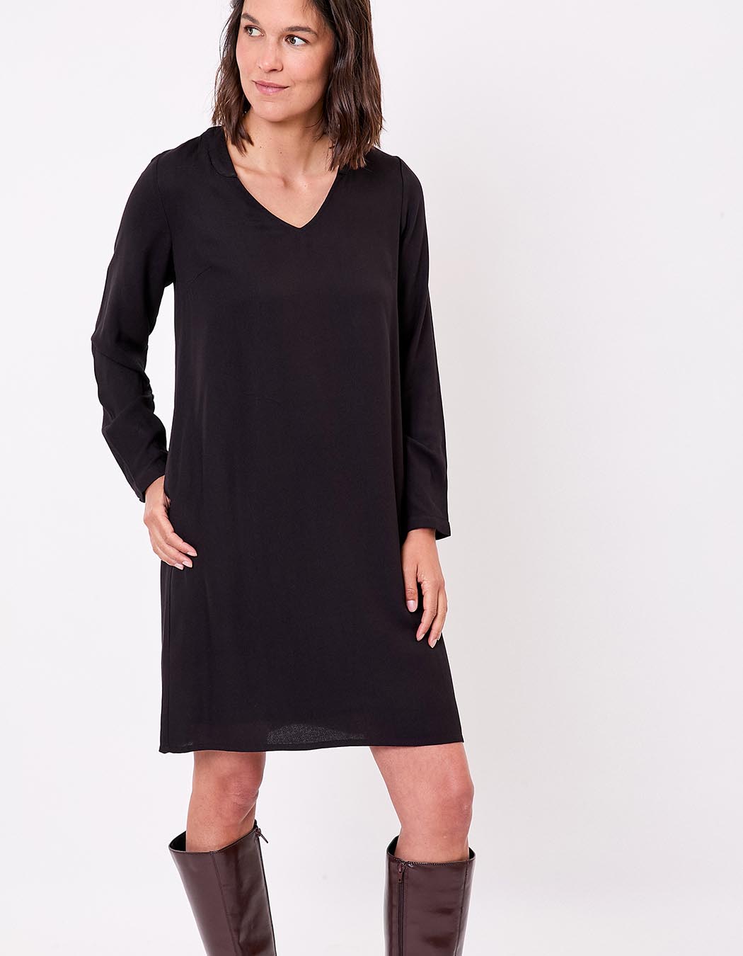 Lined flowy loose-fit dress femme Princesse Nomade