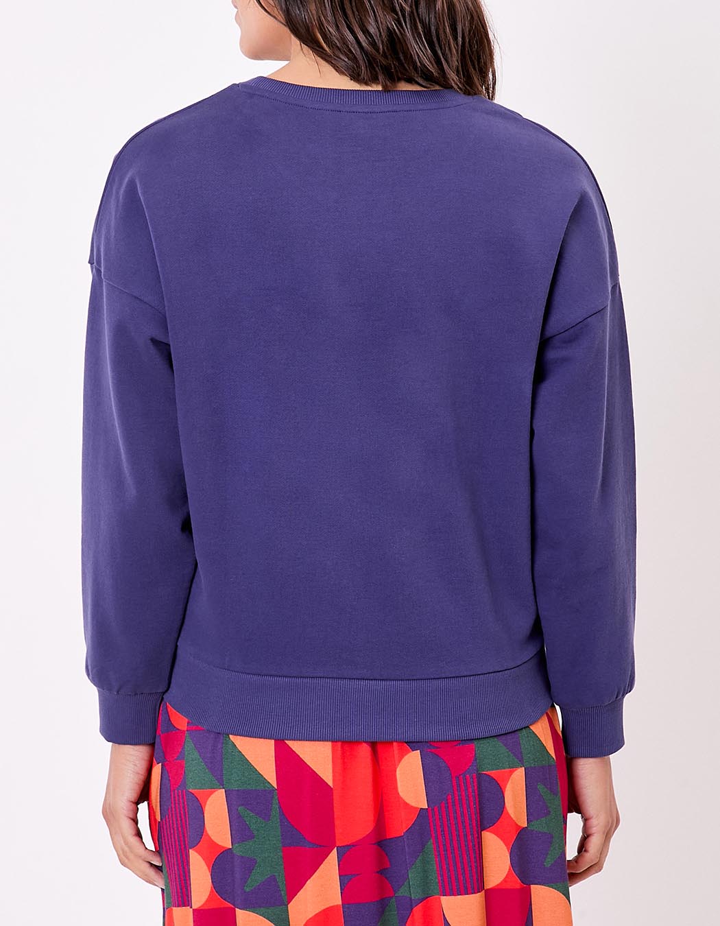 Organic cotton crew-neck sweatshirt femme Princesse Nomade