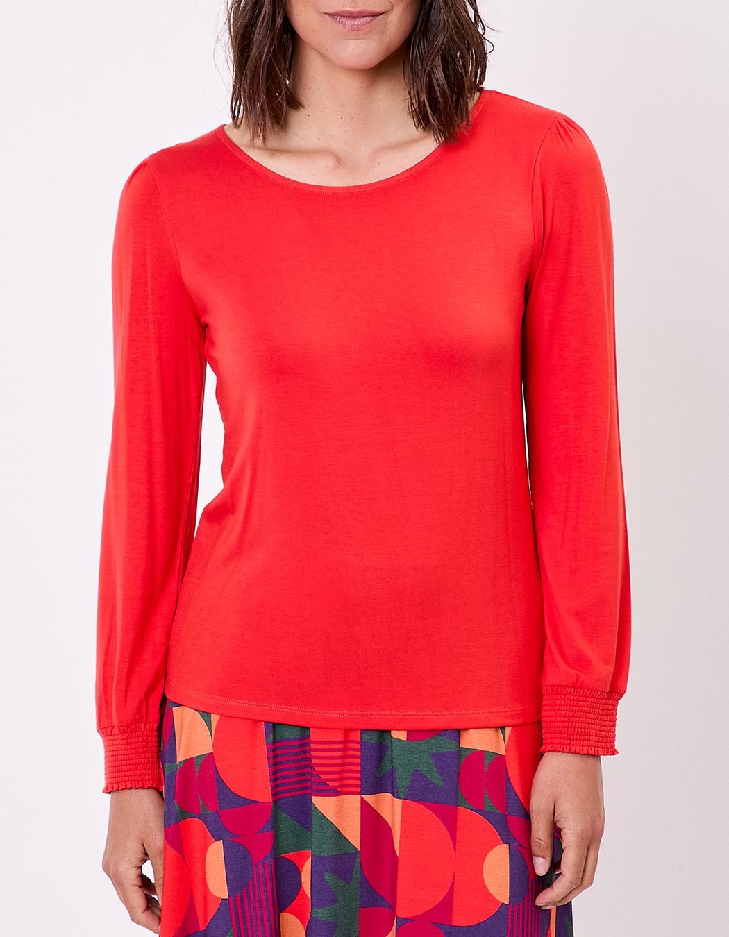 Flowy crew-neck T-shirt femme Princesse Nomade