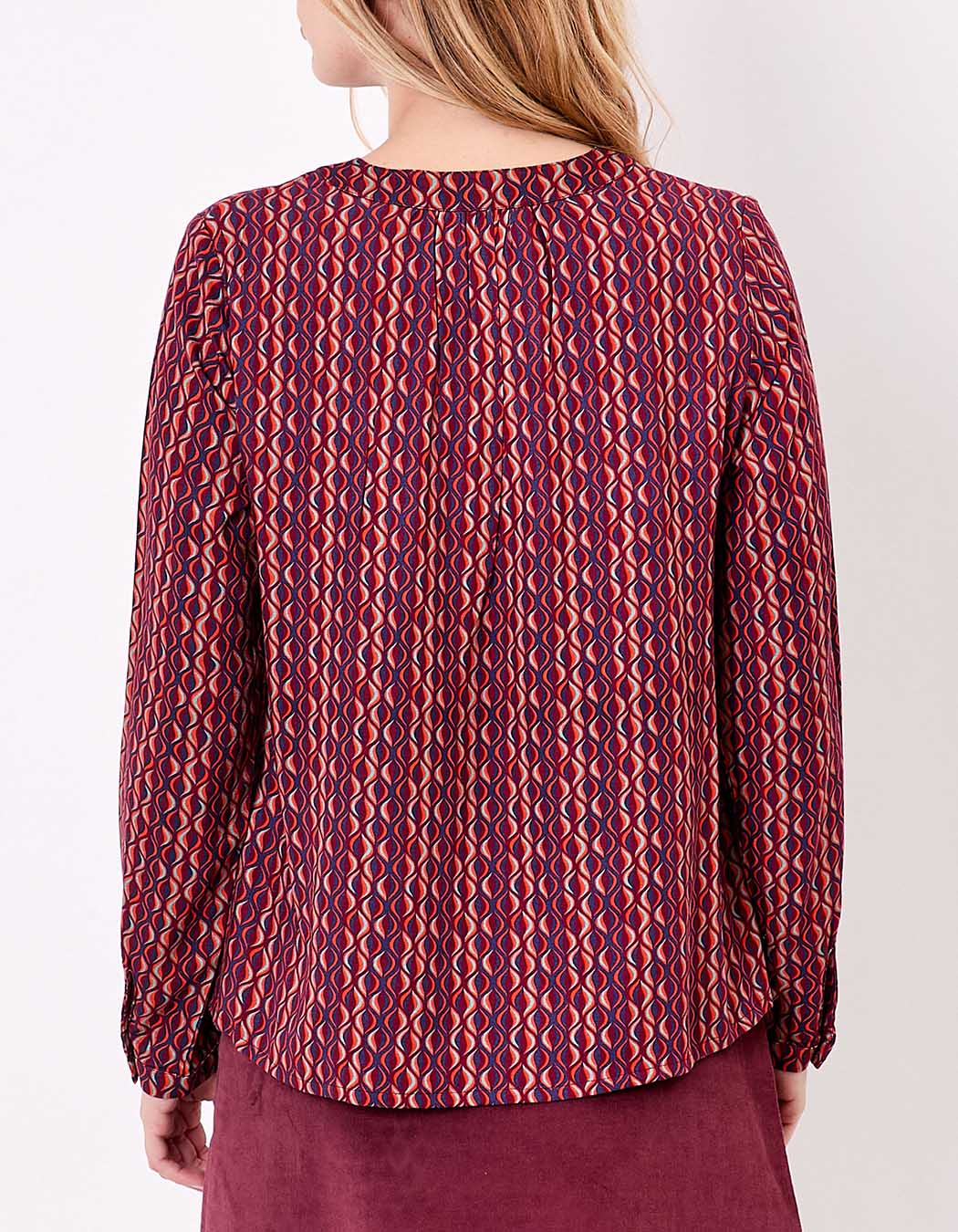 Flowy V-neck blouse femme Princesse Nomade