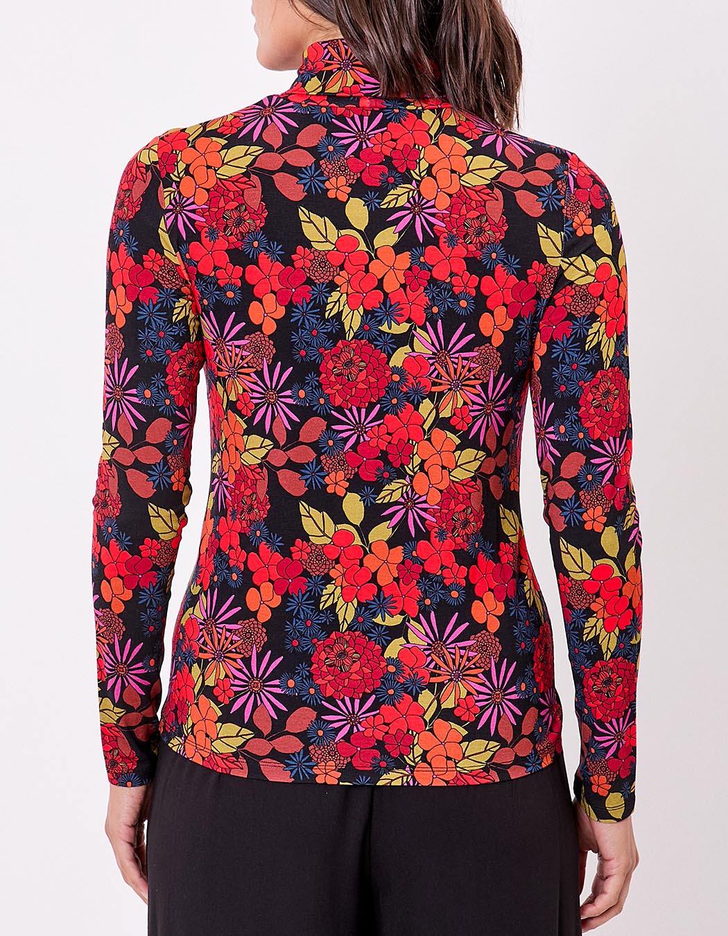 Flowy turtleneck T-shirt femme Princesse Nomade