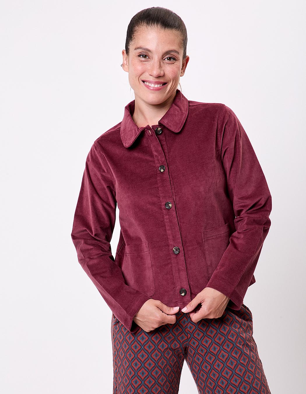 Organic corduroy jacket femme Princesse Nomade