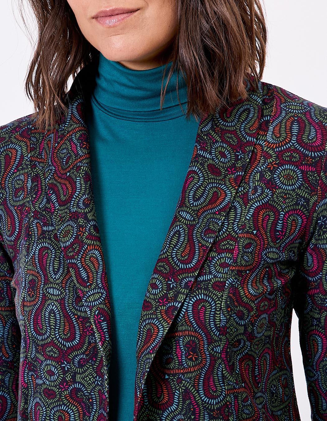 Soft jersey knit jacket femme La Fiancée
