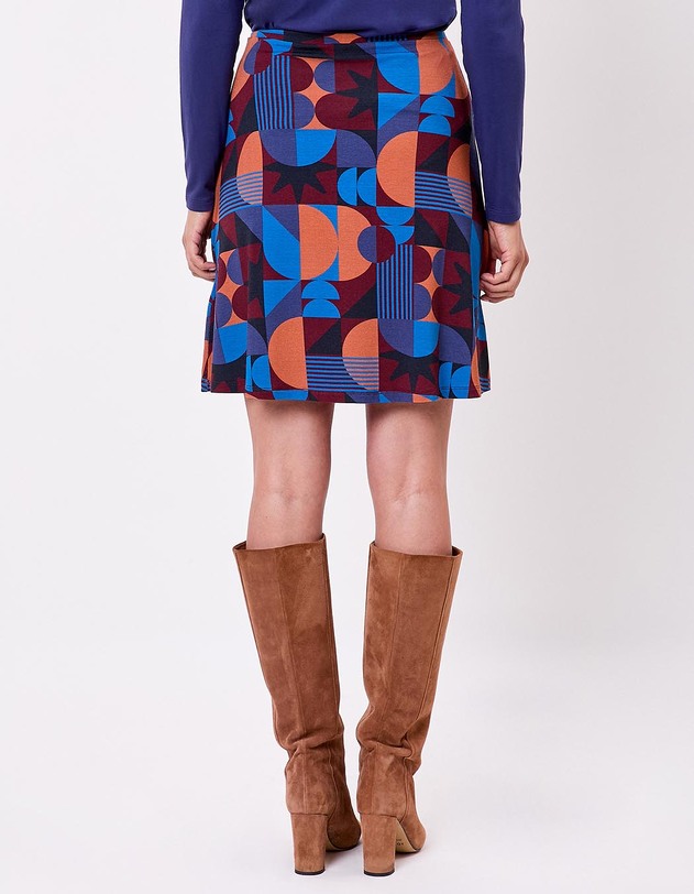 Fluid knit A-line skirt femme Princesse Nomade