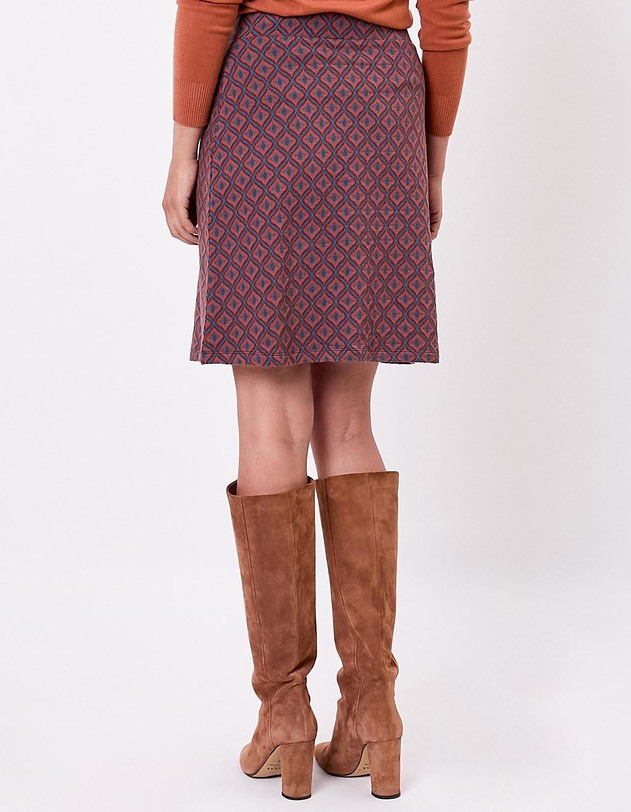Organic knit mini skirt femme Princesse Nomade