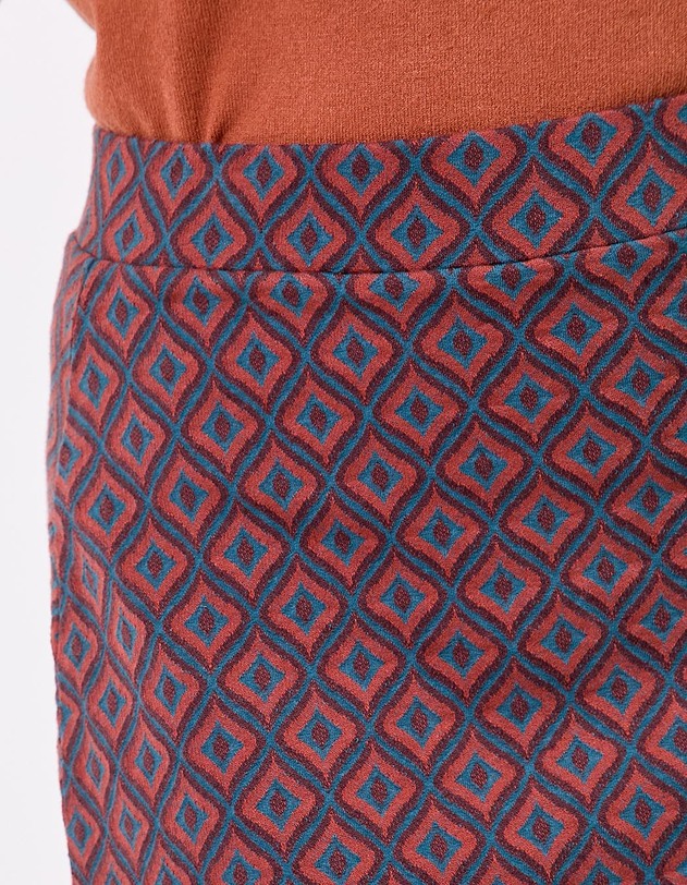Organic knit mini skirt femme Princesse Nomade