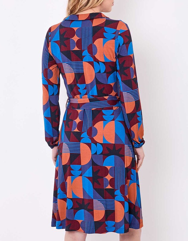 Belted flowy knit dress femme Princesse Nomade