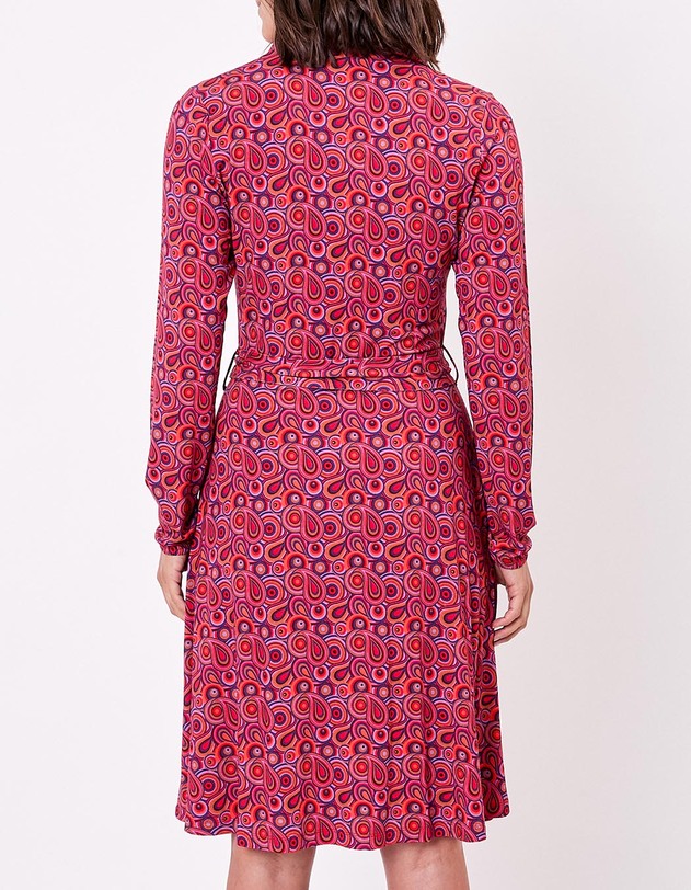 Belted flowy knit dress femme Princesse Nomade