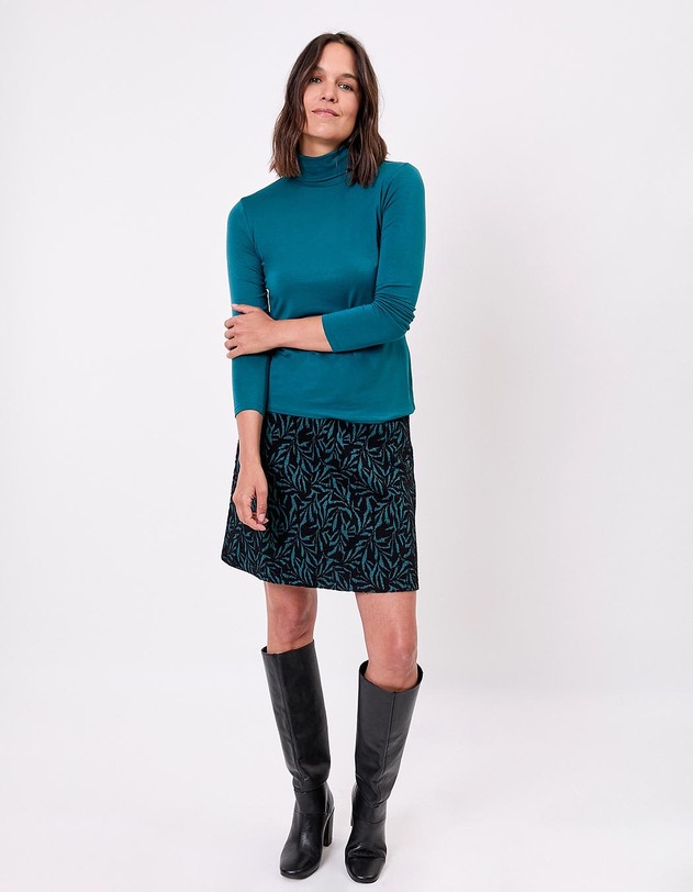 Flowy turtleneck T-shirt femme Princesse Nomade