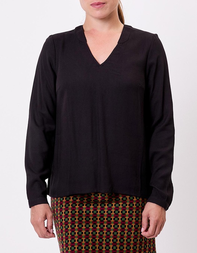 Flowy V-neck blouse femme Princesse Nomade