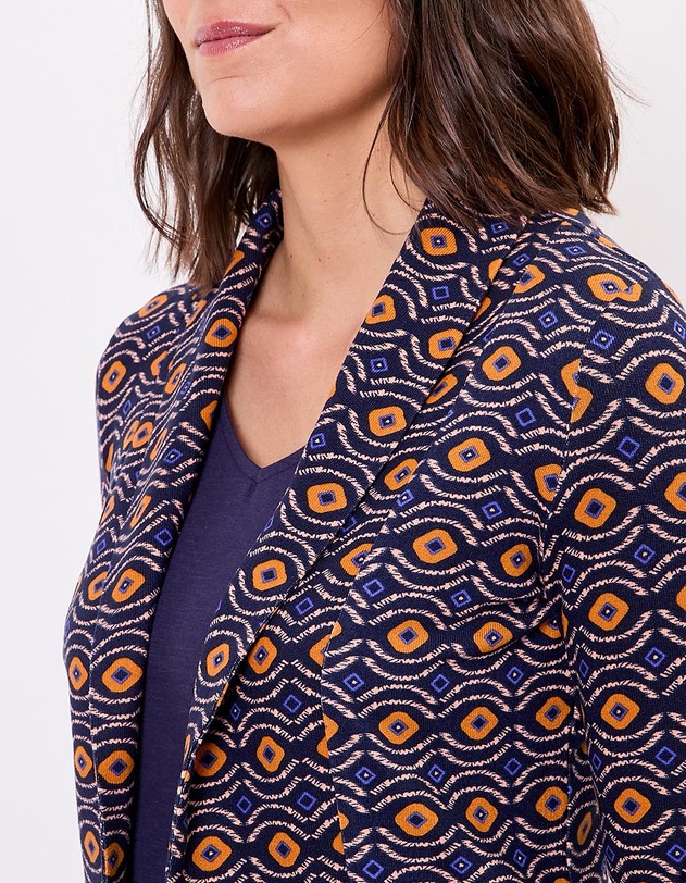 Soft jersey knit jacket femme La Fianc&eacute;e