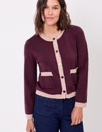 Compact knit cardigan jacket femme Princesse Nomade