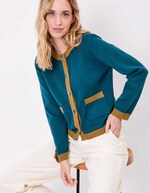 Compact knit cardigan jacket femme Princesse Nomade