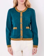 Compact knit cardigan jacket femme Princesse Nomade