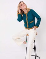Compact knit cardigan jacket femme Princesse Nomade