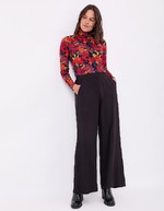 Flowy elasticated wide-leg trousers femme Princesse Nomade