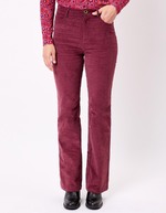 Organic corduroy flare trousers femme Princesse Nomade