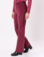 Organic corduroy flare trousers femme Princesse Nomade
