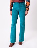 Organic corduroy flare trousers femme Princesse Nomade