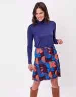 Flowy turtleneck T-shirt femme Princesse Nomade