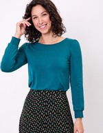 Flowy crew-neck T-shirt femme Princesse Nomade